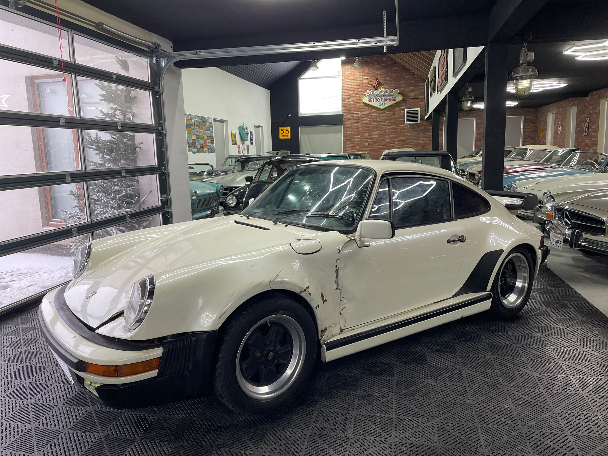 Porsche 911 SC Turbo Look Coupé No Rust Running Project – Retro